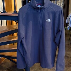 The North Face Gray Quarter-Zip Fleece Pullover